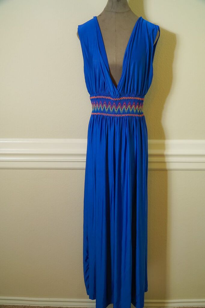 Royal Blue Maxi Dress